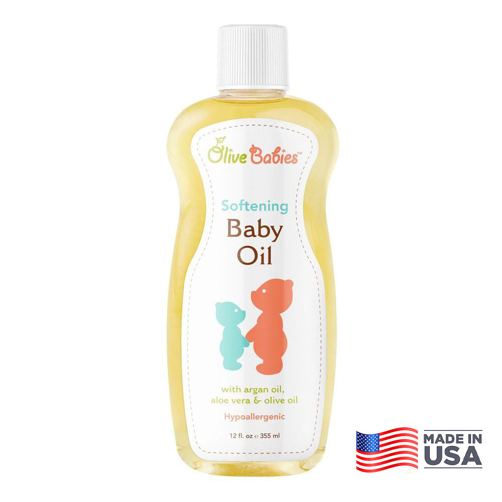 Softening Baby Oil with Natural Ingredients 355ml