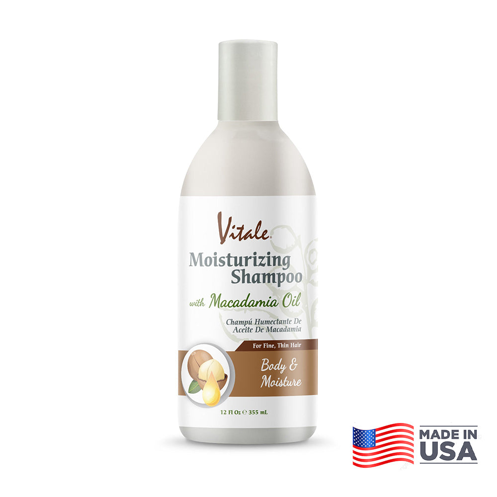 VGM Macadamia Moisturising Shampoo for Hydrated and Strong Hair 355ml