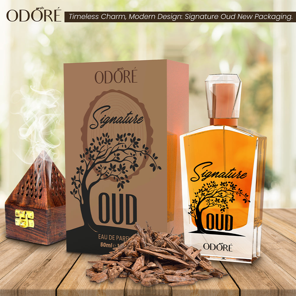 Signature Oud – Odore Perfumes’ Exotic Unisex Fragrance 50ml