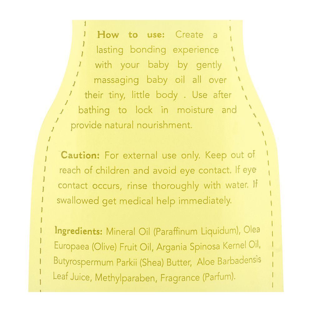 Softening Baby Oil with Natural Ingredients 355ml