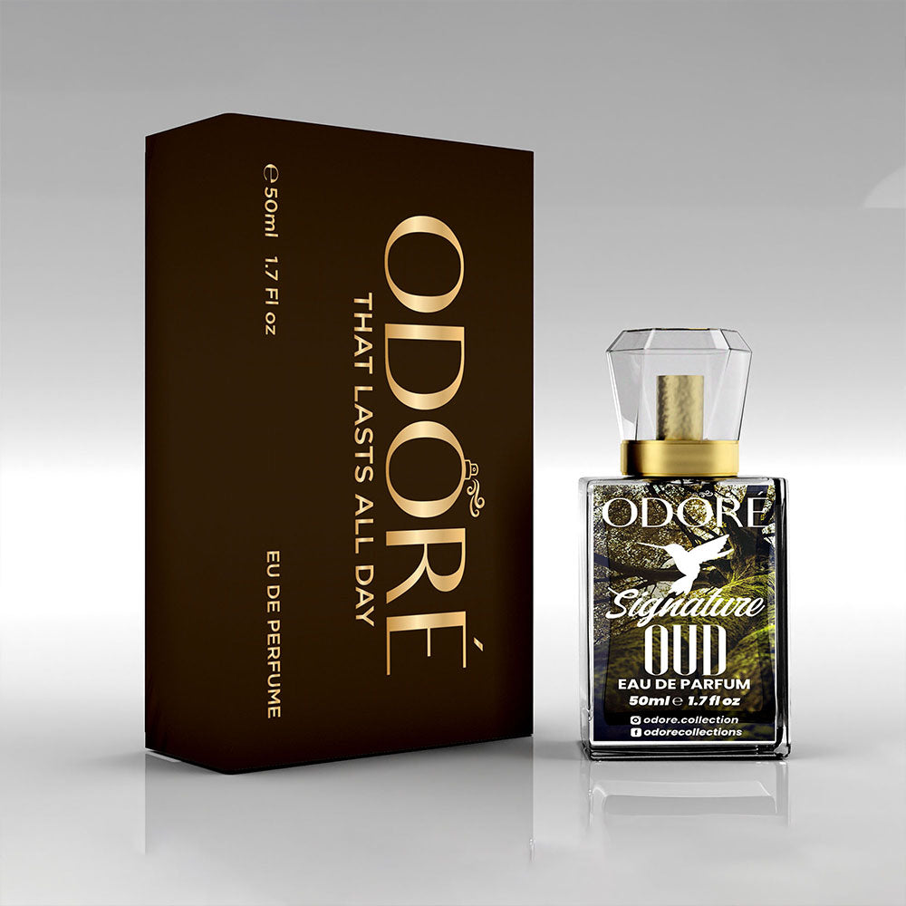 Signature Oud – Odore Perfumes’ Exotic Unisex Fragrance 50ml