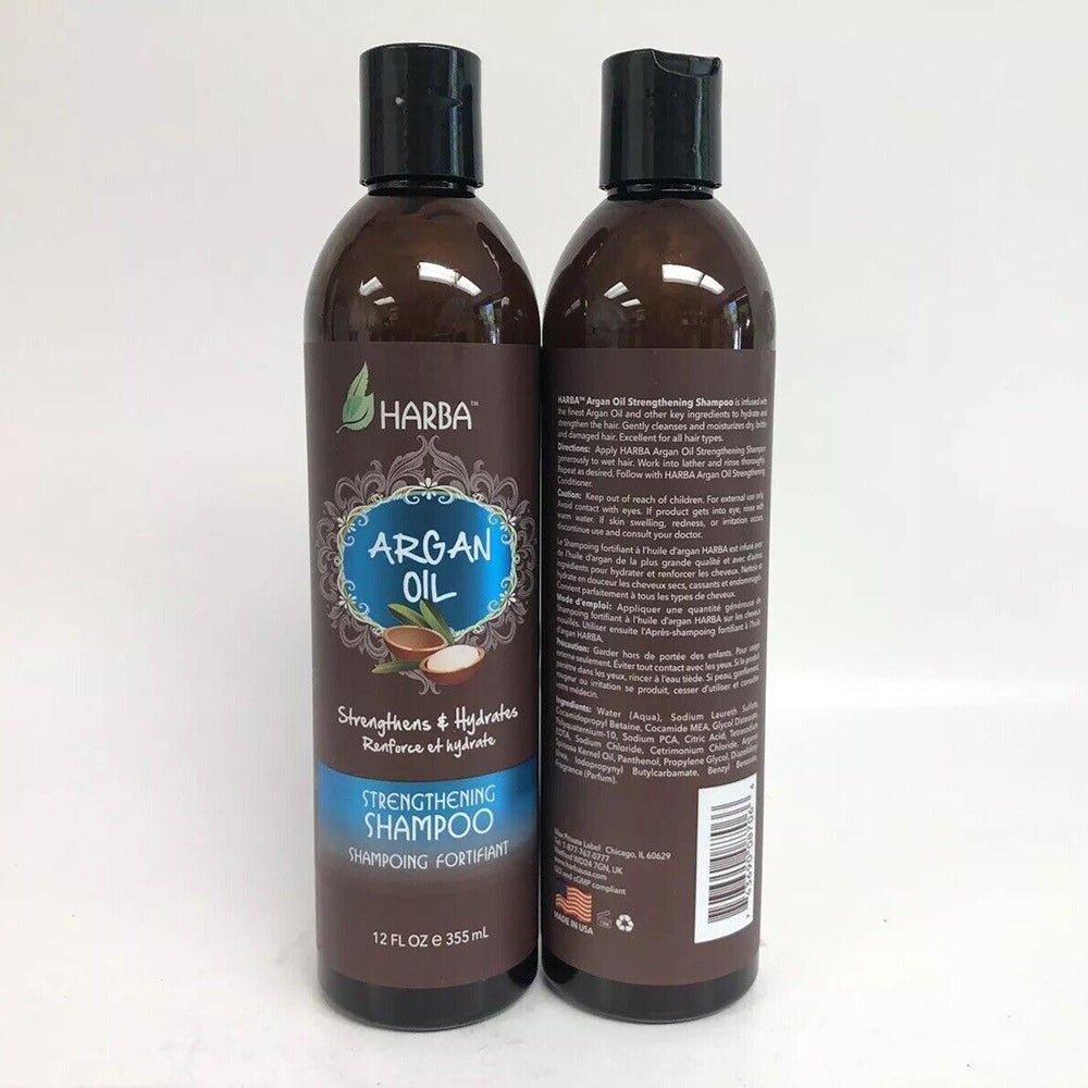 HarbaHarba Argan Oil Strengthening Shampoo 236ml - SR Traders