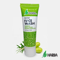 HarbaHarba Neem Face Wash 75ml - Natural and Gentle Cleanser for Clear Skin - SR Traders