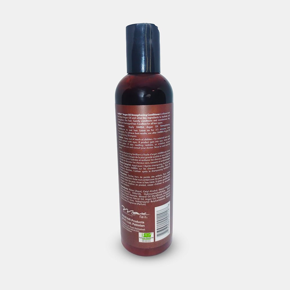 HarbaHarba Strengthening Conditioner with Organic Argan Oil 236ml - SR Traders