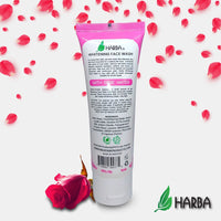 HarbaHarba Whitening Face Wash 75ml - Natural and Professional Cleanser for Bright Skin - SR Traders