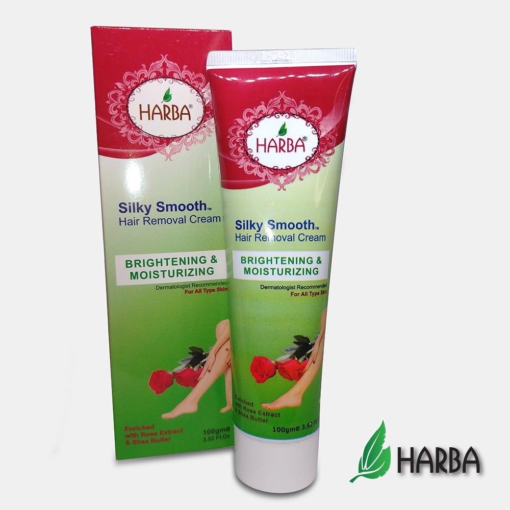 HarbaHERBAL HAIR REMOVAL CREAM - Natural and Painless Way to Get Rid of Unwanted Hair 100gm - SR Traders