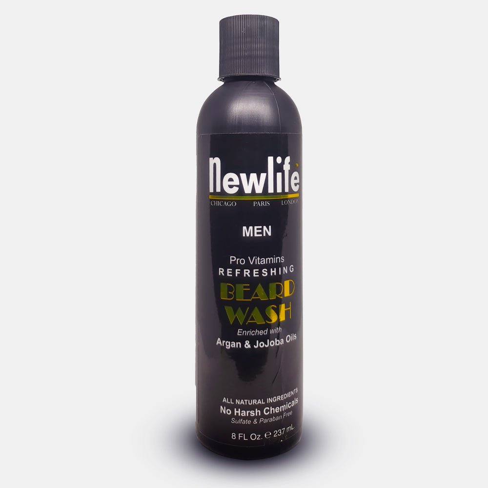 NewLifeNew Life Beard Wash - Fresh and Natural Cleanser for Your Beard 237ml - SR Traders