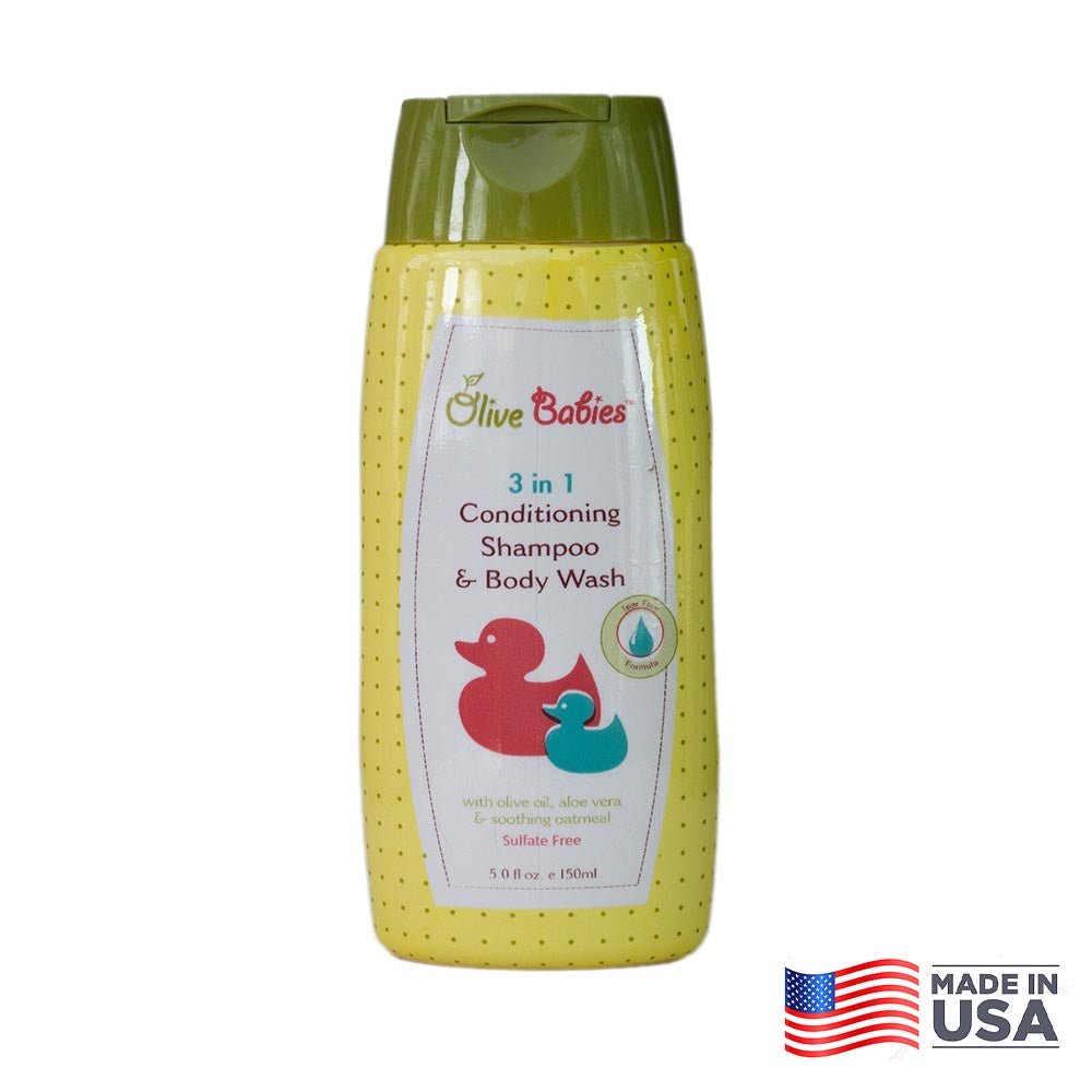 Olive BabiesOlive Babies 3 in 1 Conditioning Shampoo & Body Wash 150ml - SR Traders