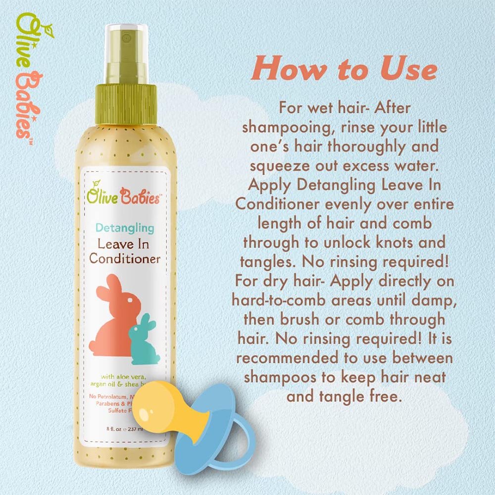 Olive BabiesOlive Babies Detangling Leave In Conditioner (Spray) 237ml - SR Traders